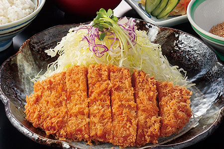 ロースかつランチ