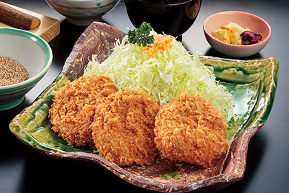 高座豚のヒレかつ定食